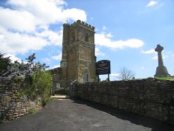 Church at Abbotsbury, Dorset, England Wallpaper