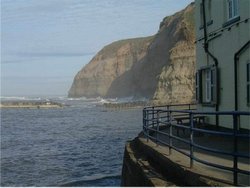 A corner of Staithes, North Yorkshire Wallpaper