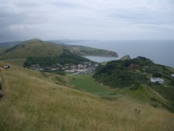 Lulworth Cove, Dorset Wallpaper