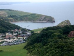 Lulworth Cove, Dorset Wallpaper