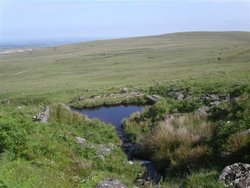 Red a ven dip, Dartmoor Wallpaper