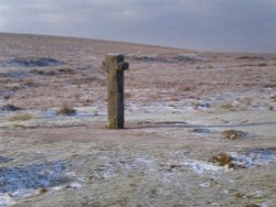 Seawards cross, Dartmoor Wallpaper