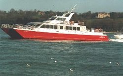 Red Funnel Red Jet 1, Cowes Wallpaper