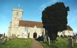 Parish Church,  Godshill, Isle of Wight Wallpaper