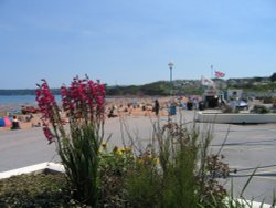 The South Sands, Goodrington, Devon. Wallpaper