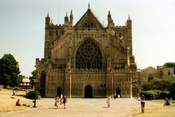 Exeter Cathedral, Devon Wallpaper