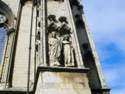 A picture of Lincoln Cathedral Wallpaper