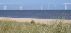 Scroby Sands Wind farm, Great Yarmouth Wallpaper