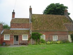 1760s farmhouse at the Church Farm Museum, Skegness. Wallpaper