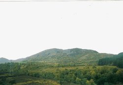 A mountain by Dalwinnie, near Carr Bridge, Highland region Wallpaper