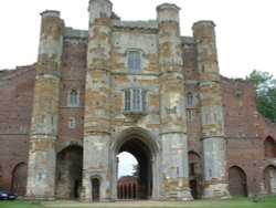 Thornton Abbey, Lincolnshire
Gatehouse rear view Wallpaper