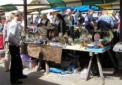 Chesterfield, Derbyshire.
The flea market held every thursday. Wallpaper