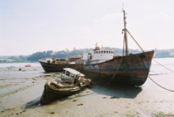 Ghost Ships, Appledore Woods, North Devon (Sept 05) Wallpaper