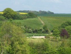 Breakheart Hill & Cow Common. Ewelme Wallpaper