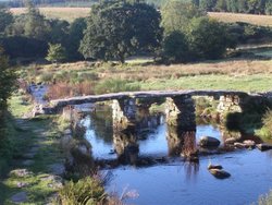 Postbridge Clapper, Dartmoor Wallpaper