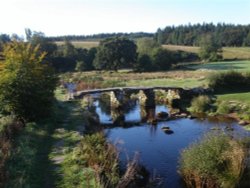 Postbridge Clapper, Dartmoor Wallpaper