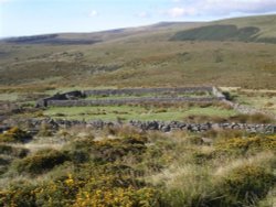 Sheepfold, Dartmoor Wallpaper