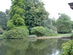 The Garden at Dunham Massey, Cheshire Wallpaper