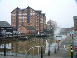 A picture of Gloucester Docks Wallpaper