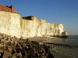 Cliffs near Eastbourne Wallpaper