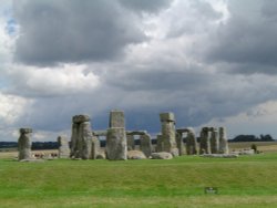 Stormy Stonehenge Wallpaper