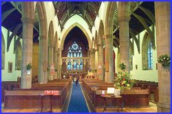 Inside St.Marys Church, Ilkeston, Derbyshire. Wallpaper