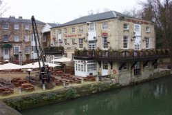 Head of the River pub, Oxford Wallpaper