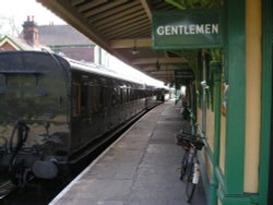 The Bluebell Railway at Horsted Keynes, West Sussex Wallpaper