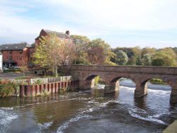 Off Burton Bridge. Burton upon Trent Wallpaper