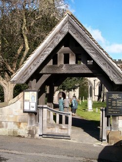Repton Church Gate, Derbyshire