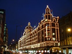 Harrods, Knightsbridge, London. Wallpaper