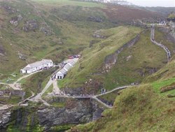 Tintagel Castle Wallpaper