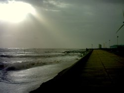 Gunton beach, Lowestoft, Suffolk Wallpaper