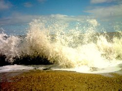 Lowestoft beach, Suffolk Wallpaper