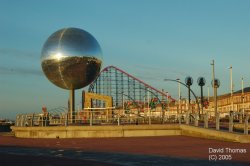 Picture of Blackpool Promenade in Nov 05. Wallpaper