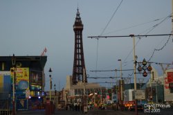 Picture of Blackpool Tower from over a mile away Wallpaper