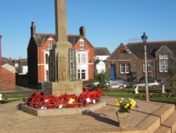 War Memorial, Millom, Cumbria. Wallpaper