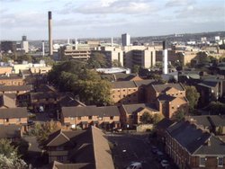 My photograph was taken from 200ft above Newcastle upon tyne Wallpaper