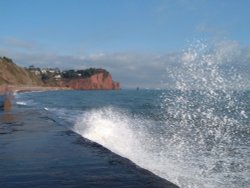 Parson and clerk rocks, Teignmouth, Devon