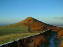 A picture of Roseberry topping Wallpaper