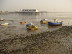 Boats, Weston-super-Mare, Somerset Wallpaper