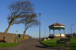 Clevedon bandstand Wallpaper