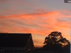 Sun Set in Coleford, Somerset Wallpaper