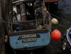 This boat in Brixham, Devon, has made it's way from Falmouth in Cornwall. Wallpaper