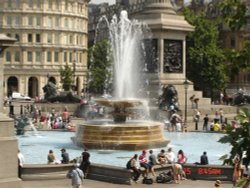 Trafalgar square, London Wallpaper