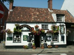 Ye Olde Whyte Swanne, in Louth, Lincolnshire. Wallpaper