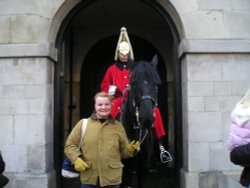 Horse guard in London Wallpaper