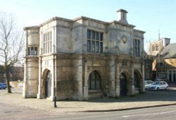 The Market House, Rothwell, Northamptonshire Wallpaper