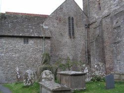 The church of St George in Clun, South Shropshire Wallpaper