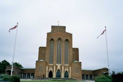 Guildford Cathedral. Guildford, Surrey Wallpaper